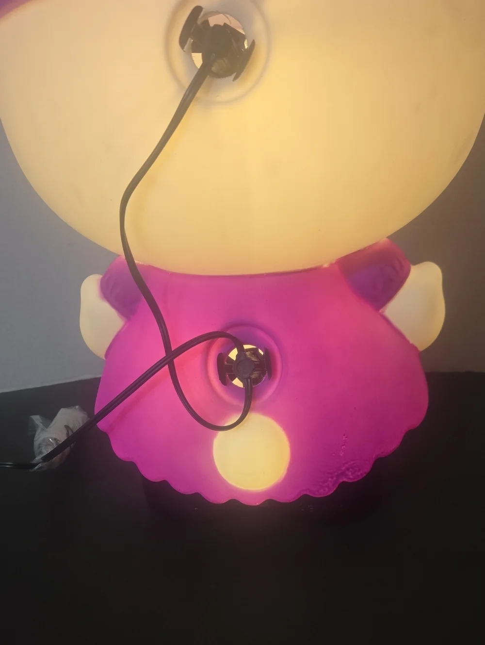 Hello Kitty Blow Mold Witch Halloween Lighted Yard Decor Sculpture 22” Plug-in